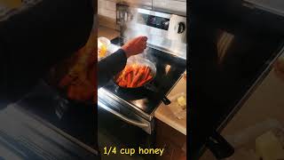 Quick and Easy Honey Glazed Carrots [upl. by Allevon]