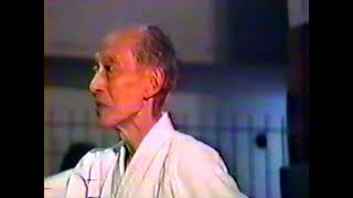 Aikido  Rare video from Doshu Kisshomaru Ueshiba in 1990 [upl. by Gahan]