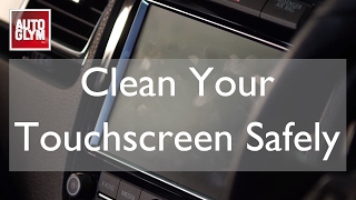 How To Clean Your Sat Nav Screen [upl. by Awjan]