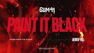 Sum 41  Paint It Black Official Visualizer [upl. by Ciardap]