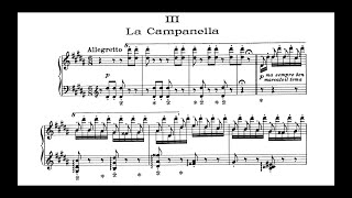 Liszt  Paganini Etude No 3 La Campanella Cziffra [upl. by Anitsugua]