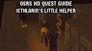 OSRS HD Quest Guide Icthlarins Little Helper [upl. by Lyrak139]