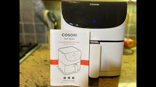 Cosori 58qt Air Fryer Unboxing and Announcement from Dskis Kitchen [upl. by Atihana]