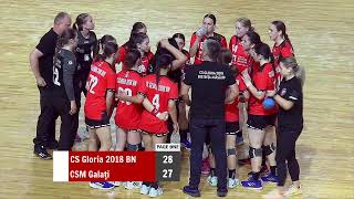 CS Gloria 2018 Bistrița Năsăud 29–27 CSM Galați Turneu Final Junioare 2 Valoare 1 Iunie 2024 [upl. by Leaper]