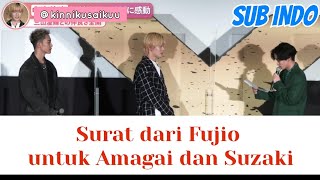 SUB INDO Fujio bacakan surat untuk Amagai dan Suzaki ketika premiere HiGHampLOW The Worst X [upl. by Tocci]