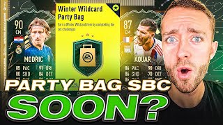 PARTY BAG SBC SOON WINTER WILDCARD AOUAR SBC COMING TODAY FIFA 22 Ultimate Team [upl. by Allekim]