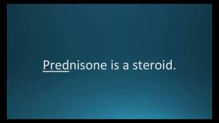 How to pronounce prednisone Deltasone Memorizing Pharmacology Flashcard [upl. by Suravaj]