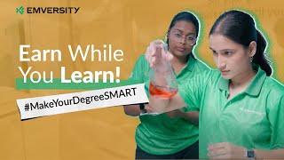 Emversitys Earn While You Learn Program MakeYourDegreSmart [upl. by Nored]