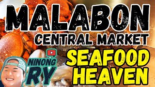 MALABON Central Market seafood heaven  Ninong Ry [upl. by Chip155]