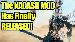 The PLAYABLE NAGASH MOD IS HERE And its AMAZING  Total War Warhammer 2  Mod Review [upl. by Neryt761]