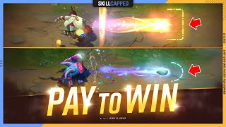 15 PAY TO WIN SKINS that BUFF Your Champion  League of Legends [upl. by Sheley]