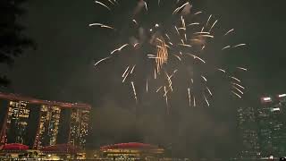 SG National Day Fireworks 2024 singapore singaporenationalday fireworks marinabaysingapore [upl. by Sonitnatsok888]