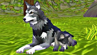 Bebê Lobo Começando Sua Vida O Destino me Enviou uma Esposa WildCraft PTBR [upl. by Nymassej]