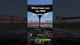 Which won the 1999 European GP f1quiz f1team [upl. by Sanson]