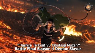 EPIC SOLO MUZAN VS HIMEJIMA GYOMEI  BATTLE ENDING SEASON 4 SEBELUM INFINITY CASTLE FINAL [upl. by Lepp]