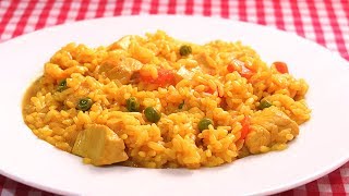 Arroz con Pollo  La Receta más Fácil y Rápida [upl. by Nivart248]