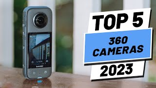 Top 5 BEST 360 Cameras of 2023 [upl. by Madi]