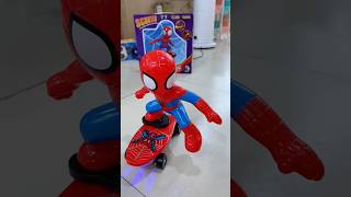 SpiderMan Skating Stunt Toy  SelfRising Rotating and Sound Action [upl. by Anthea]