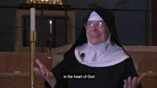 Sr Hiltrud explains Hildegard’s teaching to the pilgrims  Station 10 [upl. by Nelg647]