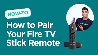 HelloTech How to Pair Your Fire TV Stick Remote [upl. by Arezzini263]