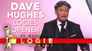 Dave Hughes opens the 2018 TV Week Logies  TV Week Logie Awards 2018 [upl. by Nosreip]