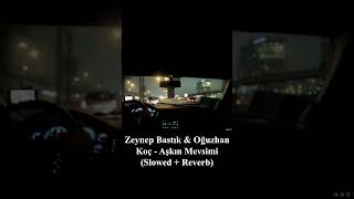 Zeynep Bastık amp Oğuzhan Koç  Aşkın Mevsimi Slowed  Reverb [upl. by Attwood]