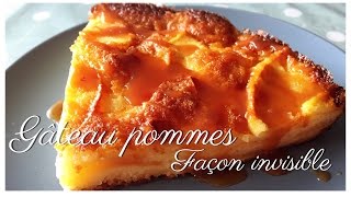 ❥ Gâteau pommes façon invisible [upl. by Tinya]