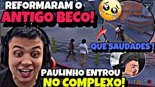 REFORMARAM o BECO😭PAULINHO foi CONHECER PAULINHO ENTRA no COMPLEXO e RED MOSTRA como FICOU O BECO [upl. by Gean]