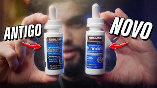 Novo MINOXIDIL KIRKLAND  O que mudou [upl. by Ayyn497]