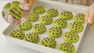 Matcha Chocolate Exploding Cookies [upl. by Acisej621]