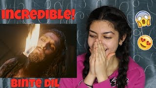 Padmaavat Binte Dil Video Song  Arijit SinghRanveer SinghDeepika PadukoneShahid KapoorREACTION [upl. by Oir]