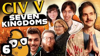 A CIVilized Game  Civ V Seven Kingdoms Episode 6 [upl. by Teodora411]