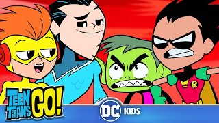 Teen Titans Go  Superhero Rivalries  dckids [upl. by Fisuoy110]