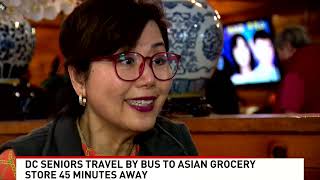 DC Seniors Travel by Bus to Asian Grocery Store [upl. by Uoliram943]