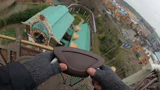 Tomorrowland Ride To Happiness On Ride POV  Plopsaland Belgium [upl. by Affra]