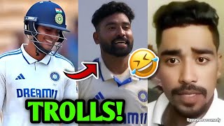 Shubman Gill TROLLS Mohammed Siraj on his VIRAL MEME quotOfficial Instagramquot 🤣 Shubman Siraj News [upl. by Yeffej]