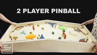 Make a 2 Player Pinball Game  XCarve Project [upl. by Zahara]