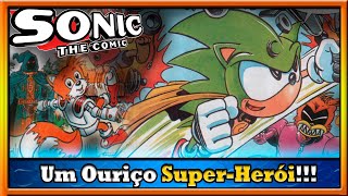 Um Ouriço SuperHerói  Sonic The Comic Fleetway Edição 2932 [upl. by Thecla]