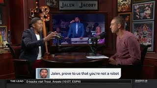 Jalen Rose RESPONDS To CLAIMS Hes A ROBOT [upl. by Yarvis822]