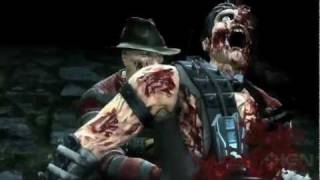 Mk9 Freddy Krueger Trailer 720p HD Mortal Kombat 2011 mk9 Freddy Kruegar Gameplay amp Fatalitys [upl. by Ginny]