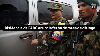 quotIván Mordiscoquot visita mesa de diálogo entre Gobierno y disidencia de Farc  El Espectador [upl. by Pietje]