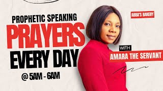 PROPHETIC SPEAKING PRAYERS WITH AMARA THE SERVANT 111024 [upl. by Ebenezer]