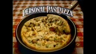 Pizza Hut Personal Pan Pizza 1983 Commercial [upl. by Filahk]