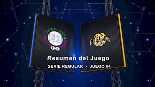 Resumen juego 4 Serie Regular Bameso vs Rafael Barias TBS 070619 [upl. by Cohla]