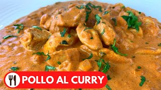 COMO HACER POLLO AL CURRY  RECETA RAPIDA Y DELICIOSA [upl. by Shetrit]