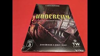 Undercity Cartographers Map Pack Unboxing Map Pack 3 [upl. by Alohs197]