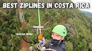 Tarzan Swing in Costa Rica [upl. by Pironi]