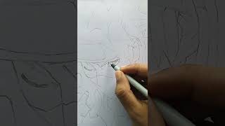 kakashi 👿 😈drawing arts kakashi viral trending shorts [upl. by Dibb796]