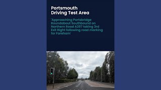 Portsmouth Driving Test Area  Portsbridge Roundabout Southbound [upl. by Novahc]