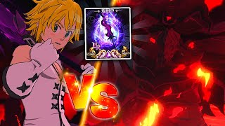 NEW TRAITOR MELIODAS HOLY RELIC VS DEMON KING BATTLE  Seven Deadly Sins Grand Cross [upl. by Abehshtab166]